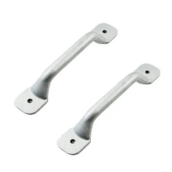 2 Pcs Aluminum Boat Handle Handrail Fishing Rowboat Duck Jon Row Transom