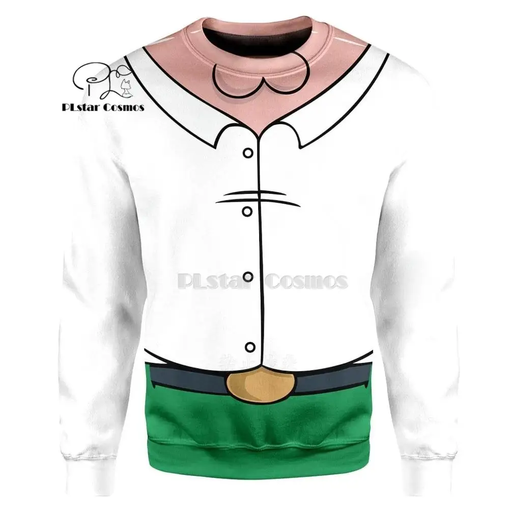 PLstar Cosmos facet piter Griffin kostium 3d bluza z kapturem/bluza zima jesień śmieszne święta Halloween cosplay streetwear