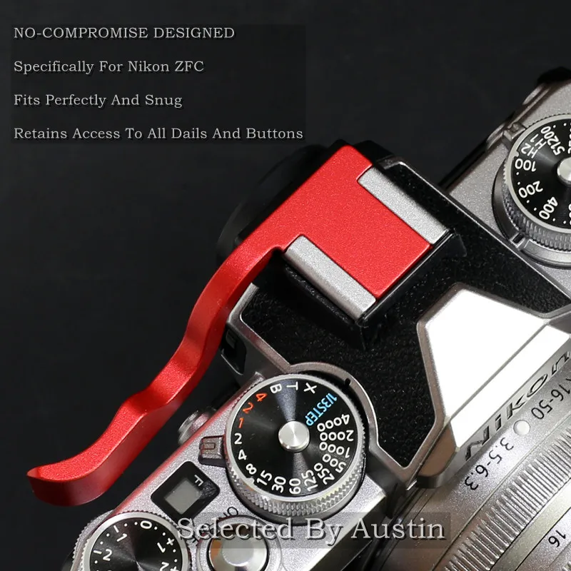 Держатель для большого пальца ZFC, чехол для горячего башмака для Nikon ZFC, изготовлен из алюминия