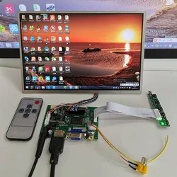 10.1 inch 1280*800  Screen HD Digital LCD Monitor Display Backing Car HDMI VGA AV Raspberry Pi banana pi With key board