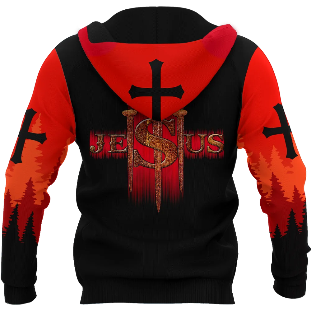 Jesus and Knights Templar 3D Printed Hoodie Men Sweatshirt Unisex Streetwear Zip Pullover Casual Jacket Tracksuits KJ0264