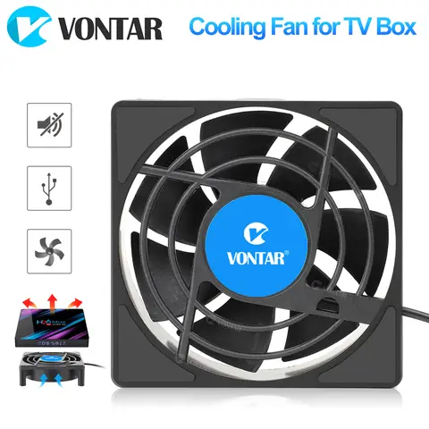 C1 Silent Cooling Fan for Android TV Box VONTAR