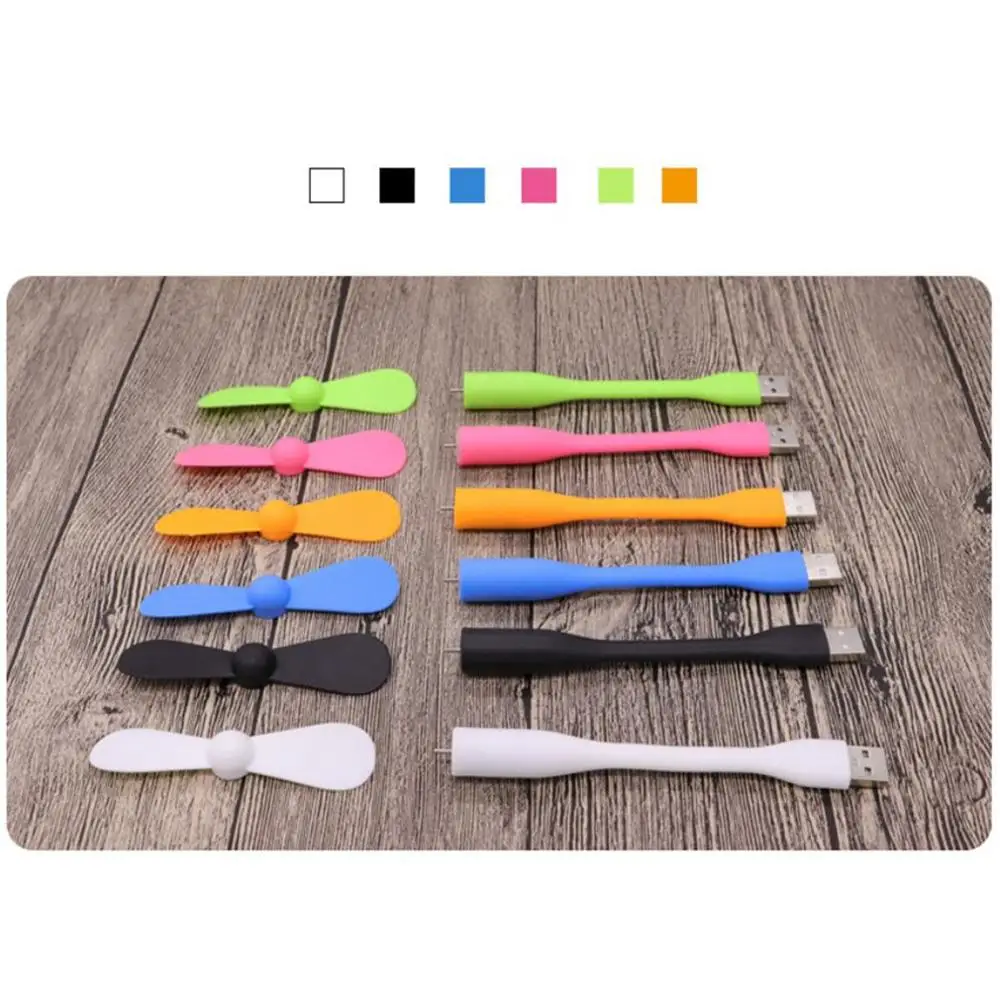Flexible Mini Usb Fan Portable Detachable Cooling Fan Usb Devices For Laptop Desktop PC Computer Power Bank