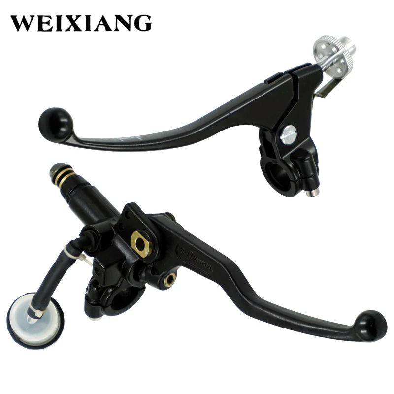 

7/8" 22mm Motorcycle Front Push Type Brake Pump Master Cylinder Brake Lever