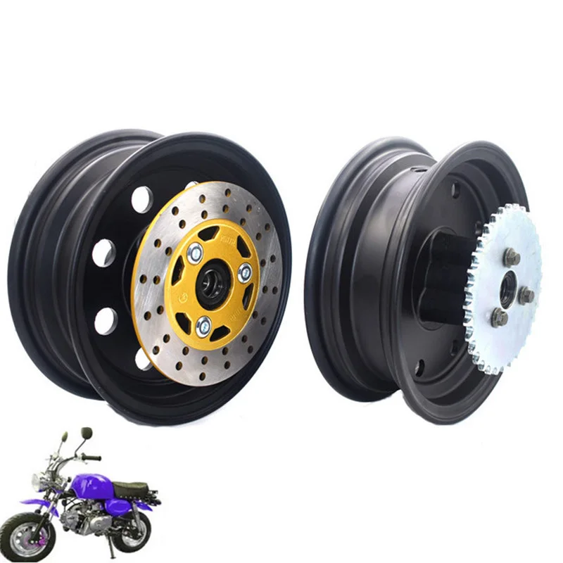 Front Rear wheel hub with Sprocket Disc brake for   Mini Trail Bike monkey DAX Z50A Z50R Z50J Z110 Z125