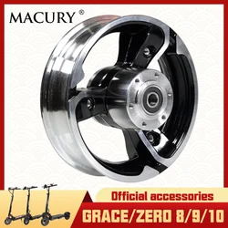 Original Front Wheel Hub for GRACE & ZERO 8 9 10 T8 T9 T10 Electric Scooter 8.5 9 10 Inch Detachable Wheel Macury Spare Parts