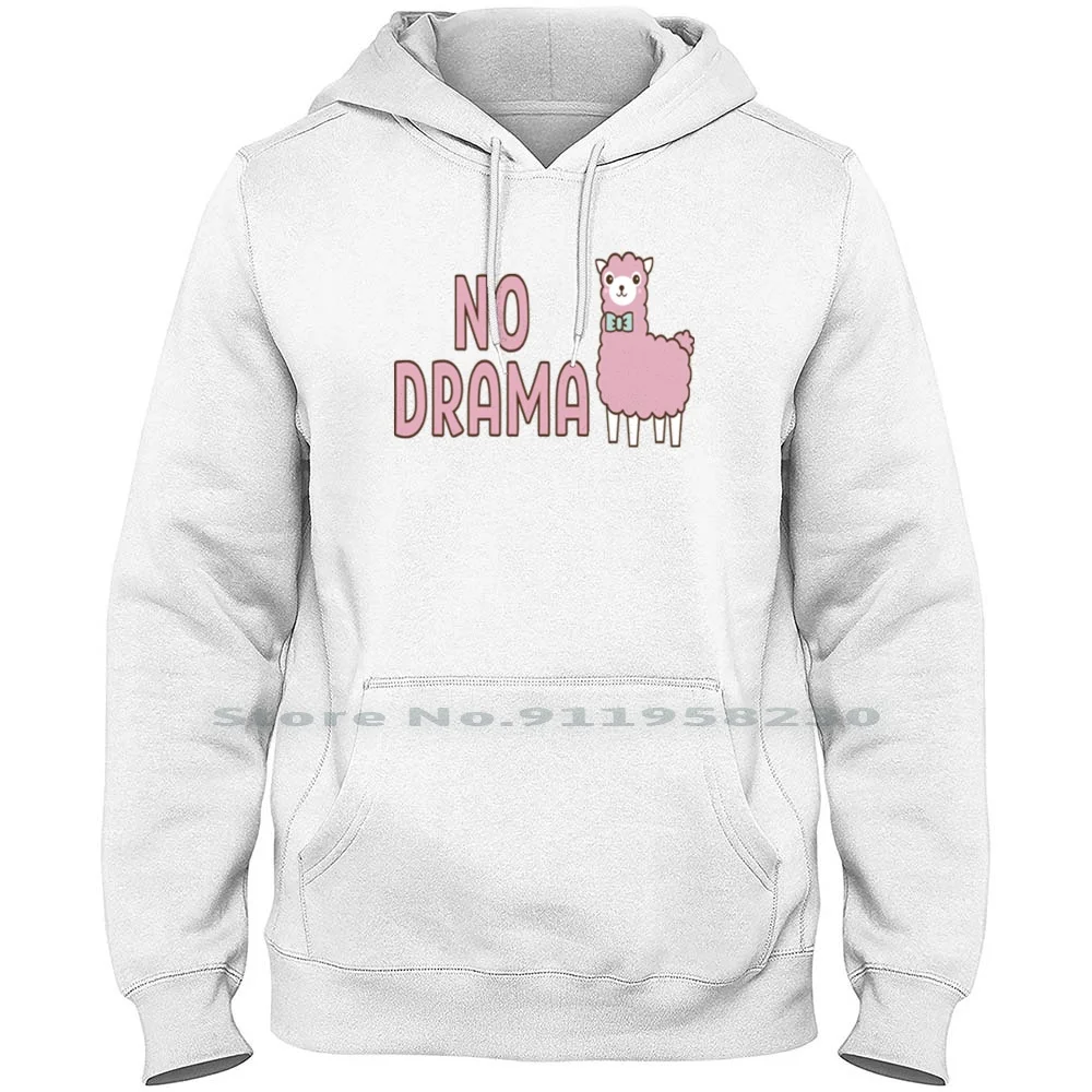 

No Drama Men Women Hoodie Pullover Sweater 6XL Big Size Cotton Cartoon Movie Drama Comic Tage Game Ram Age Ra Ny No Me