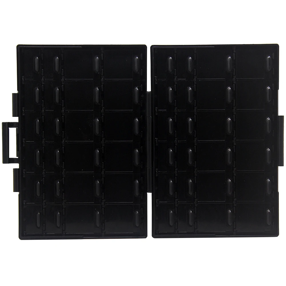 2pcs AideTek BOXALL24+BOXALL48AS Empty boxes enclosure SMD SMT parts compartments Lids Beads Craft Organizer