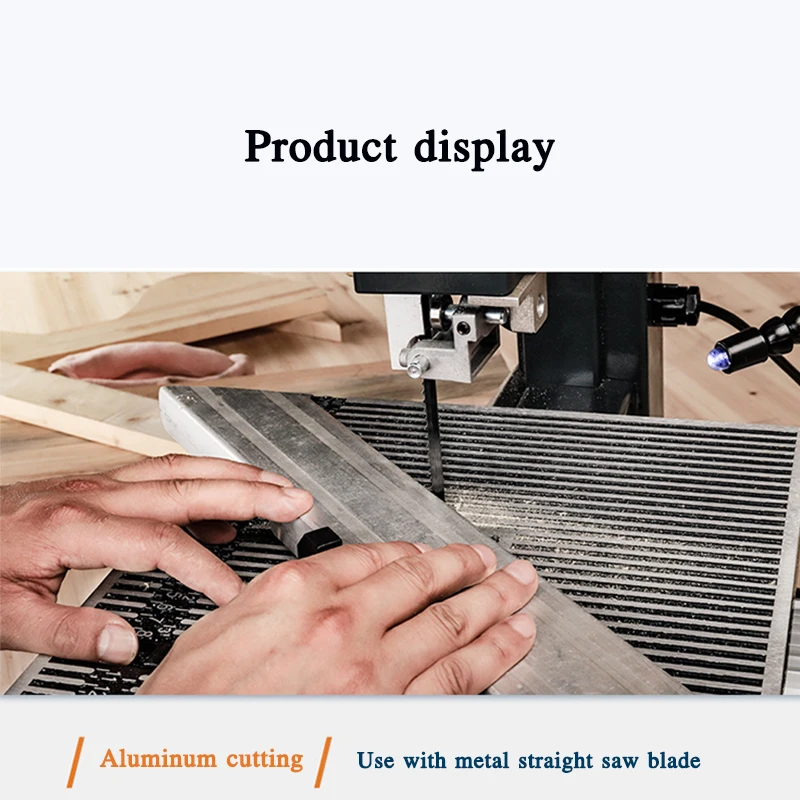 ADJ230 9 Inch Band Sawing Machine Woodworking Cutting Machine Woodworking Wire Saw 220v/550W Household Jigsaw Woodworking Sawing