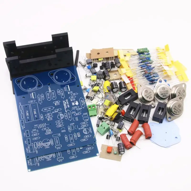 HiFI QUAD405 CLONE 100w 스테레오 파워 앰프 보드, 앵글 알루미늄