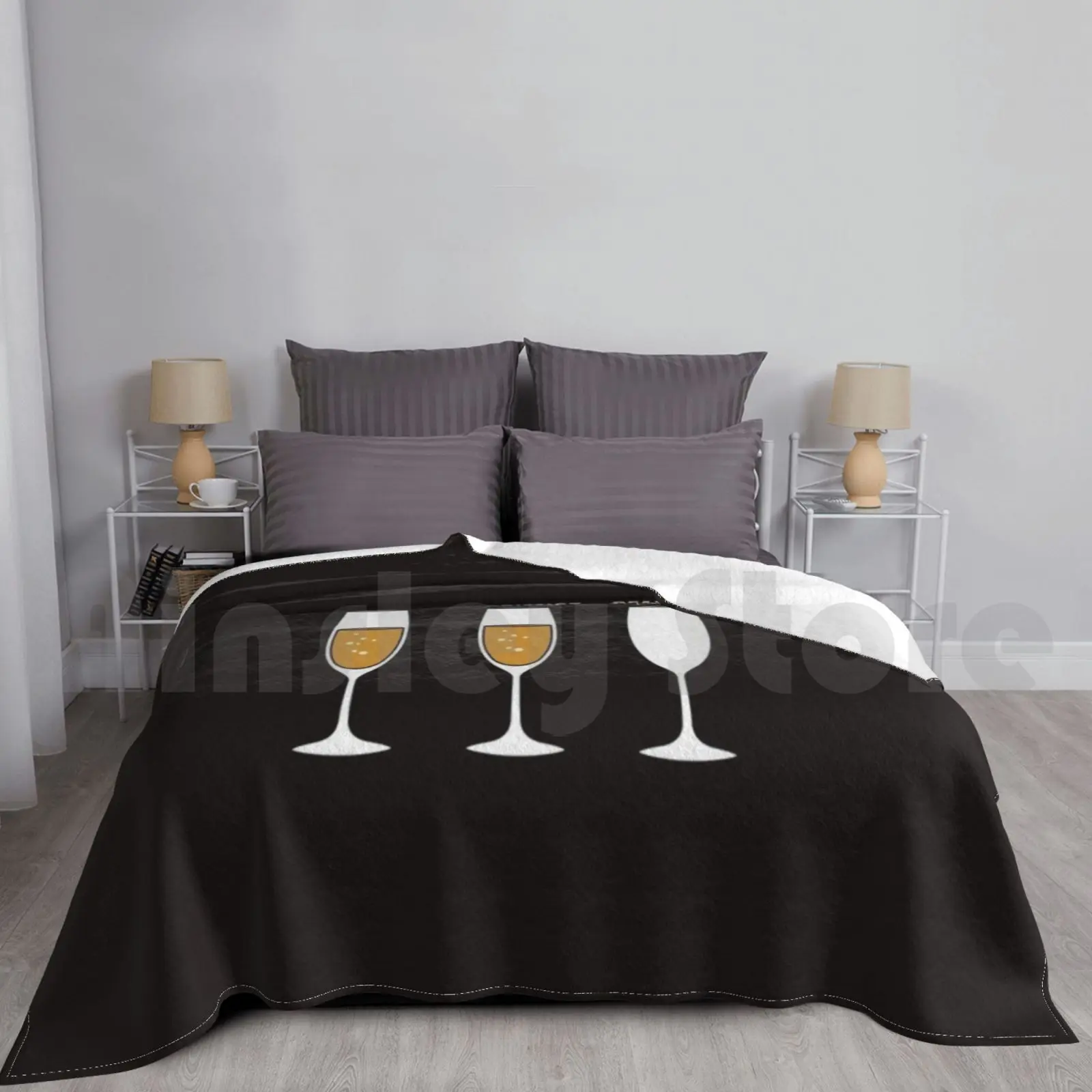Realists Quote Design Realist Beer Glass Blanket For Sofa Bed Travel Human Humor Kid Kids Birthday