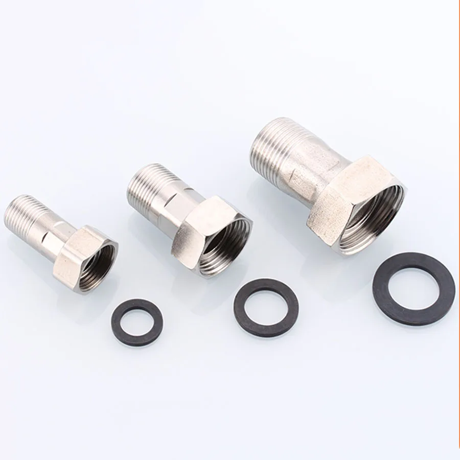 Brass / Stainless Steel Water Meter Connector 1/2\