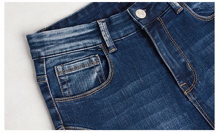 Celana Jeans Denim ramping wanita celana panjang crop Split pergelangan kaki celana Denim wanita Boyfriend Streetwear pakaian berkualitas tinggi 3XL