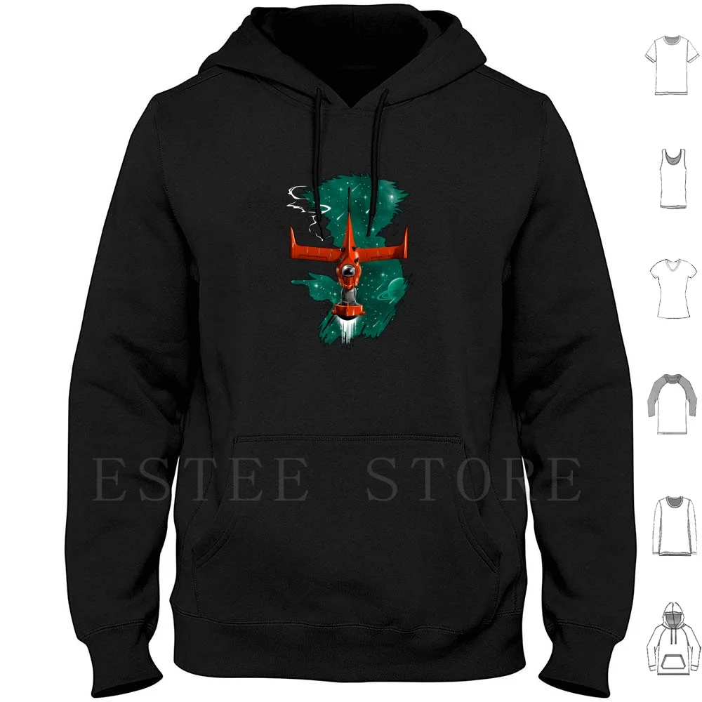 Spike Hoodie Long S…