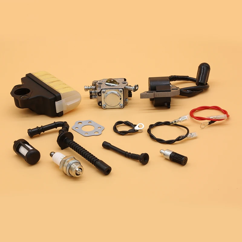 คาร์บูเรเตอร์ Ignition Coil สายกรองอากาศสำหรับ Stihl MS 021 023 025 MS210 MS230 MS250 Garden Chainsaw อะไหล่อะไหล่