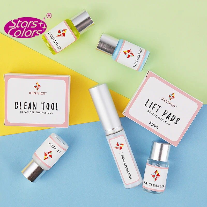 2 jogos/lote mini cílios perm kit cílios levantamento cílios lash perm curling e tratamentos nutritivos de crescimento