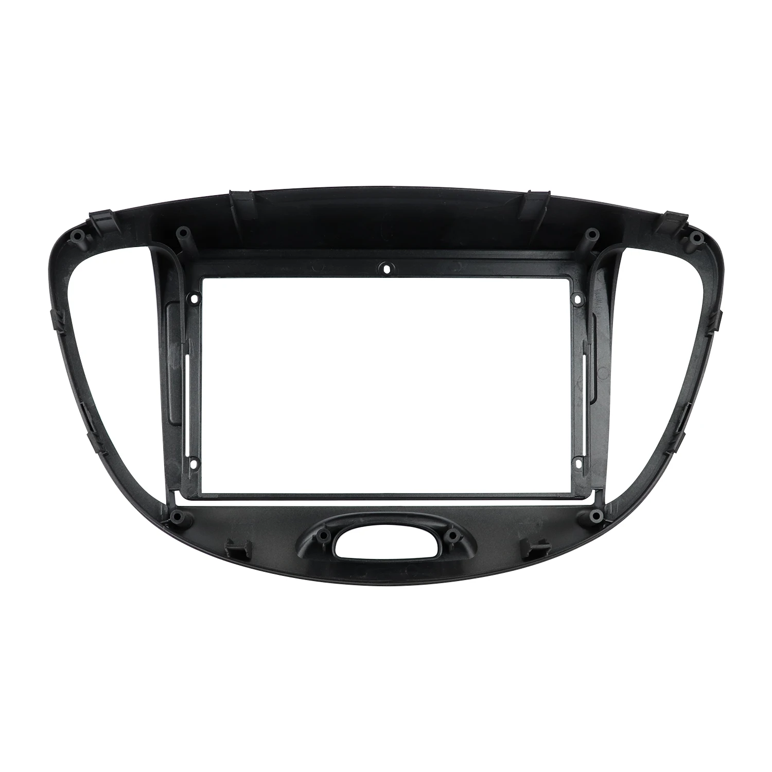 Double Din Radio Fascia for HYUNDAI I-10 2012 Android Player Frame Adapter Cover Stereo GPS DVD Panel Faceplates Frame Bezel