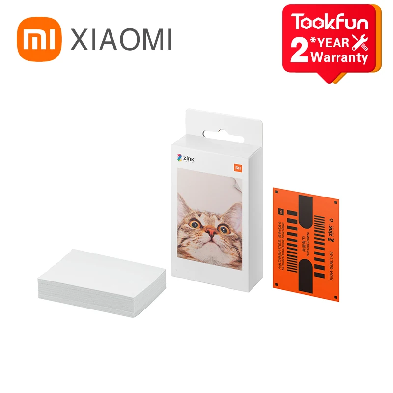 Xiaomi-Papier d\'impression pour mini imprimante, papier photo, version globale, papier pour imprimante uniquement