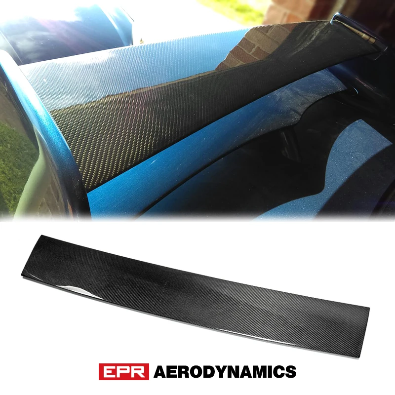 Car-styling For Mitsubishi Evolution EVO 5 6 Carbon Fiber OEM Rear Spoiler Blade Wing Panel trim bodykits