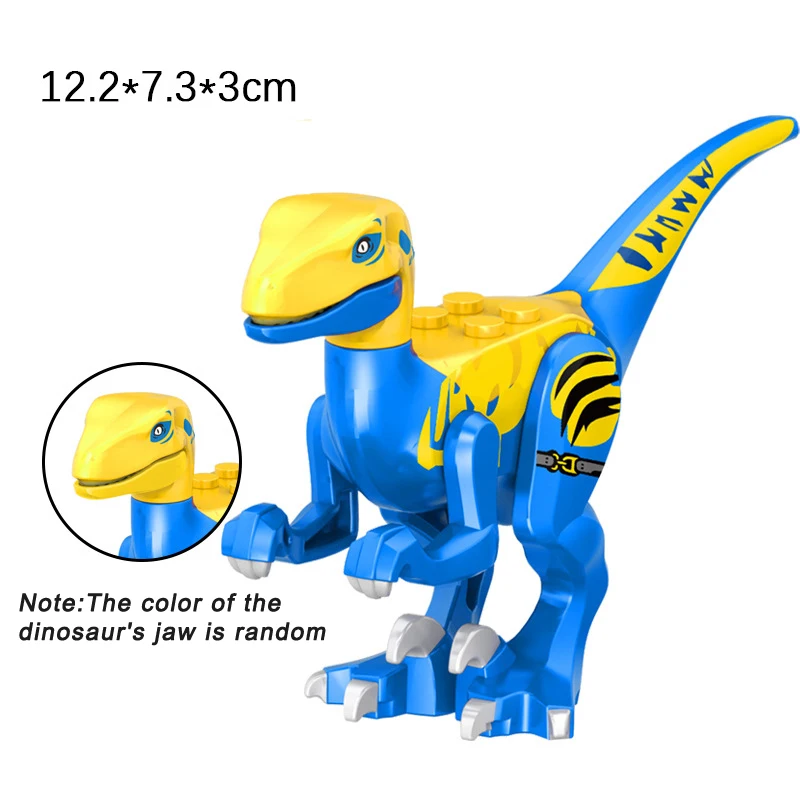 MOC Education Building Bricks Dino T-rex Compatible Blocks Dinosaurs Jurassic World Animals Toys Gift For Children Boys Kids Toy