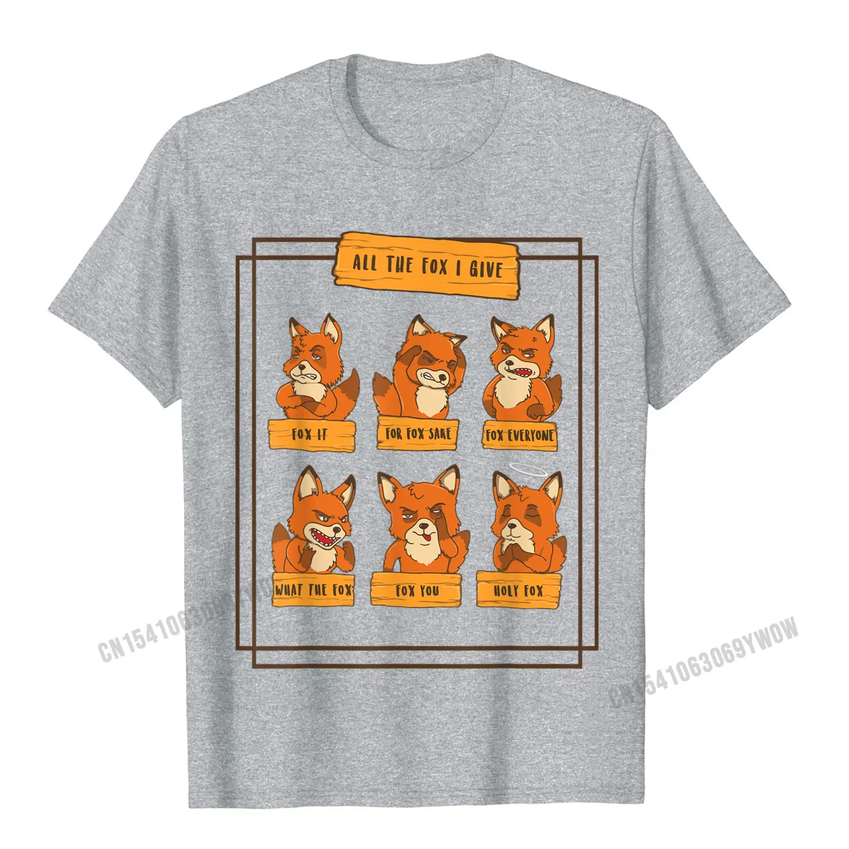 All The Fox I Give Funny No Fox Given Quotes Gift T-Shirt Camisas Men Custom T Shirt For Men Cotton T Shirt Party Hip Hop