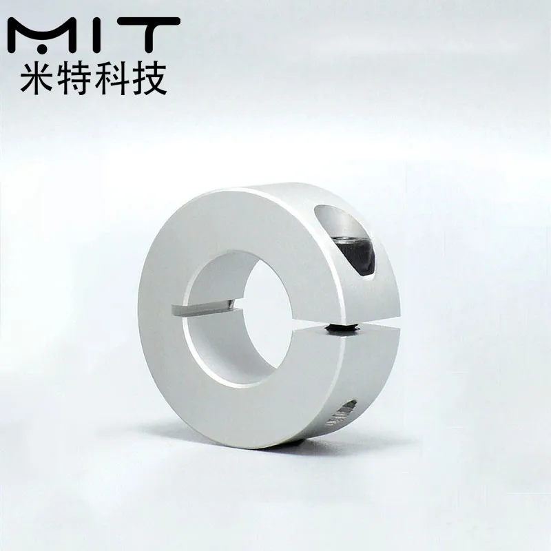 Factory Outlet Aluminum Alloy One Piece Clamp-On Retaining Ring Stop Screw Type Shaft Collar dia 3 to 100  all  in stock