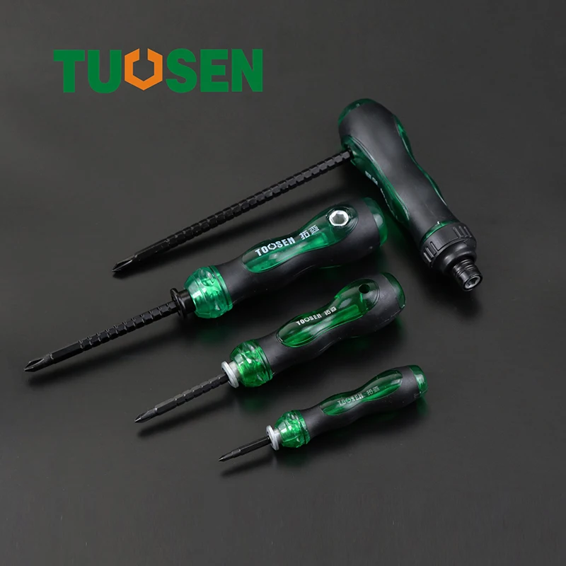 1Pcs Telescopic screwdriver Manual dual-use magnetic Slotted screwdriver Phillips screwdriver for daily repair