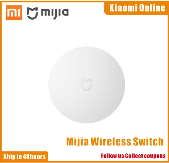 Xiaomi Smart Wireless Switch for xiaomi Smart Home House Control Center Intelligent Multifunction White Switch in box