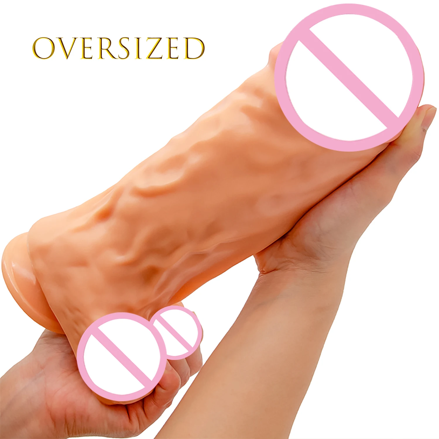 26*8CM Oversized Realistic Dildos Sex Products Soft Thick Penis Huge Phallus Erotic Big Dick Sex Toys for Women Masturbation