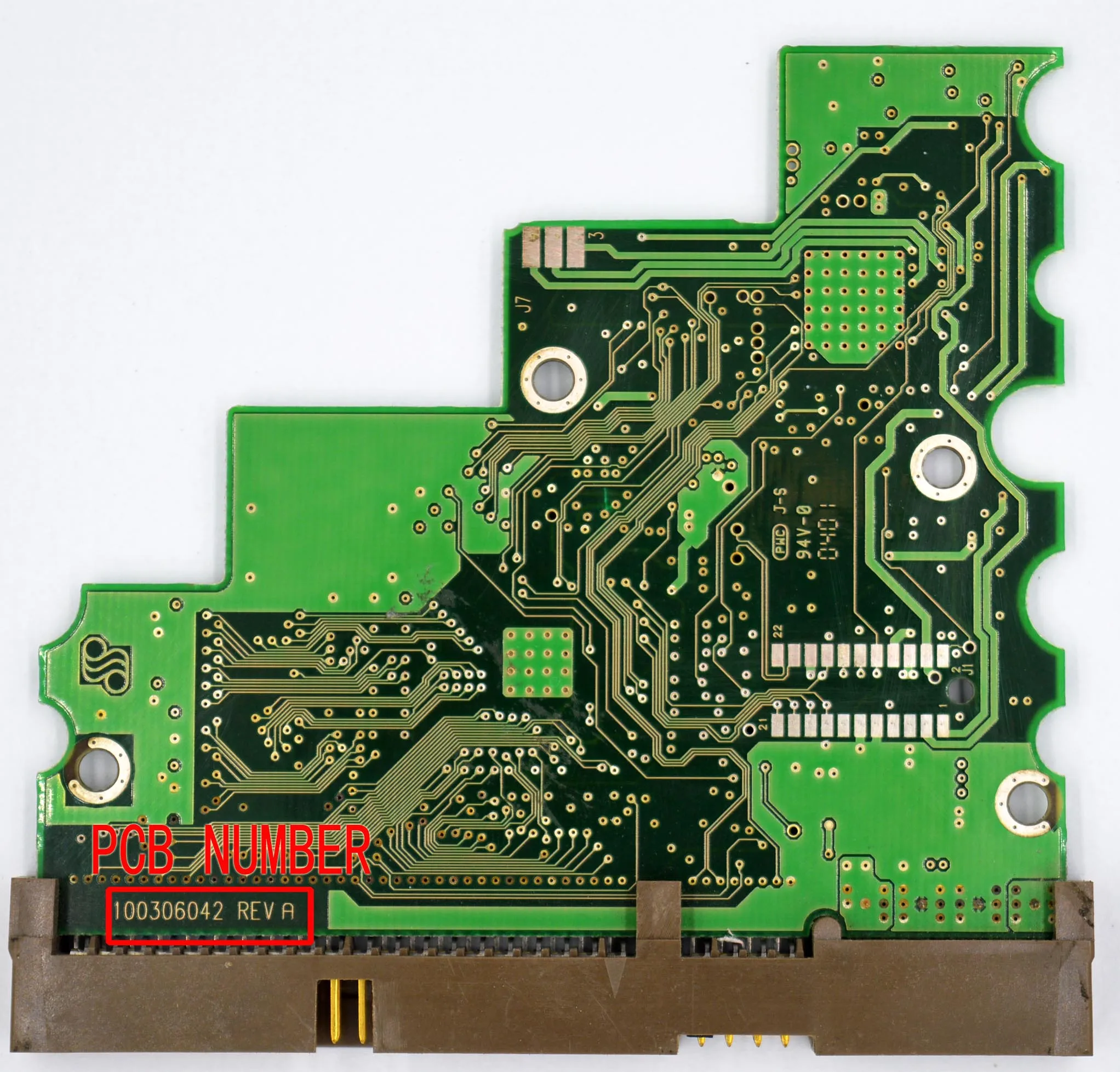 100306042 REV A Seagate HDD PCB Main control chip : 100319396 , 100274360 , 100319396-74 , 100274360-74