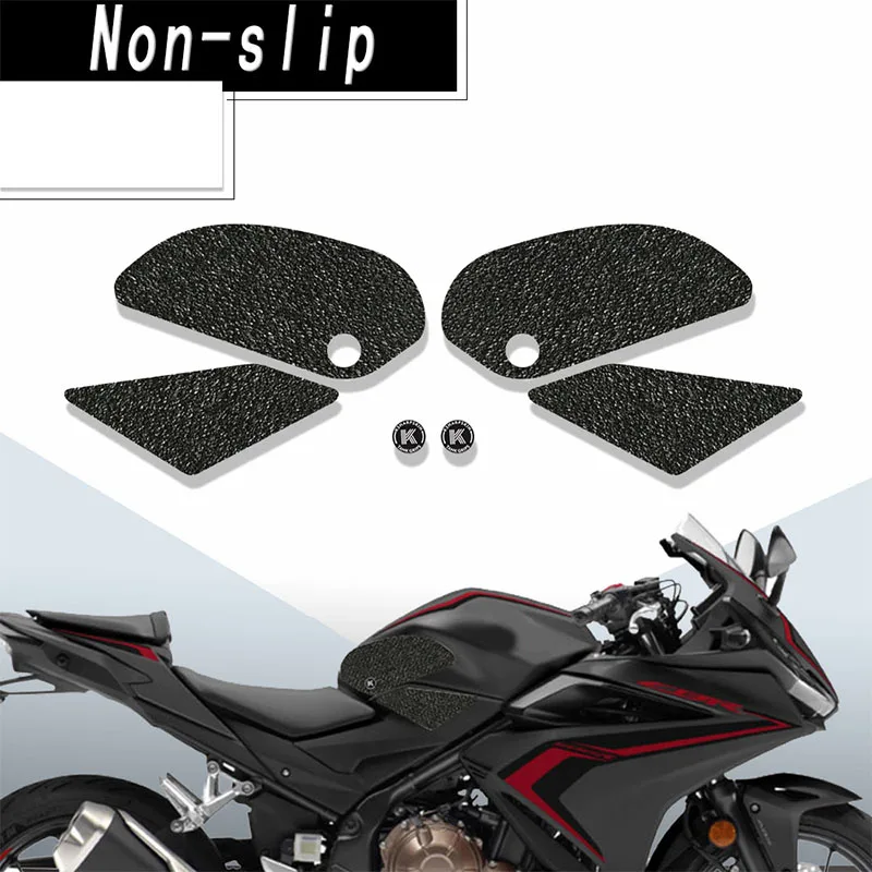 

Motorcycle Non-slip Sticker Grips Protector Sticker Decal Gas Knee Grip Tank Traction Pad decals For HONDA 19 CBR500R