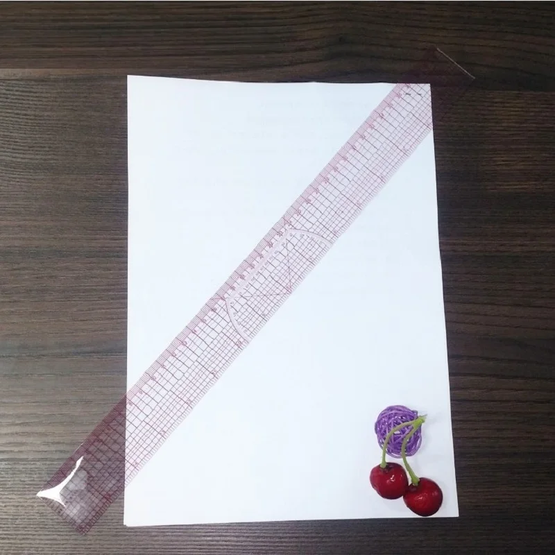 40 centimetri Grafico Righello Indumento Modellistica Righello Trasparente Righello Dritto B67