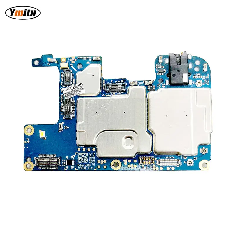 Ymitn Original Work Well Unlocked Motherboard Mainboard Main Circuits Flex Cable For Huawei Y7 prime 2019 DUB-LX1 DUB-AL00