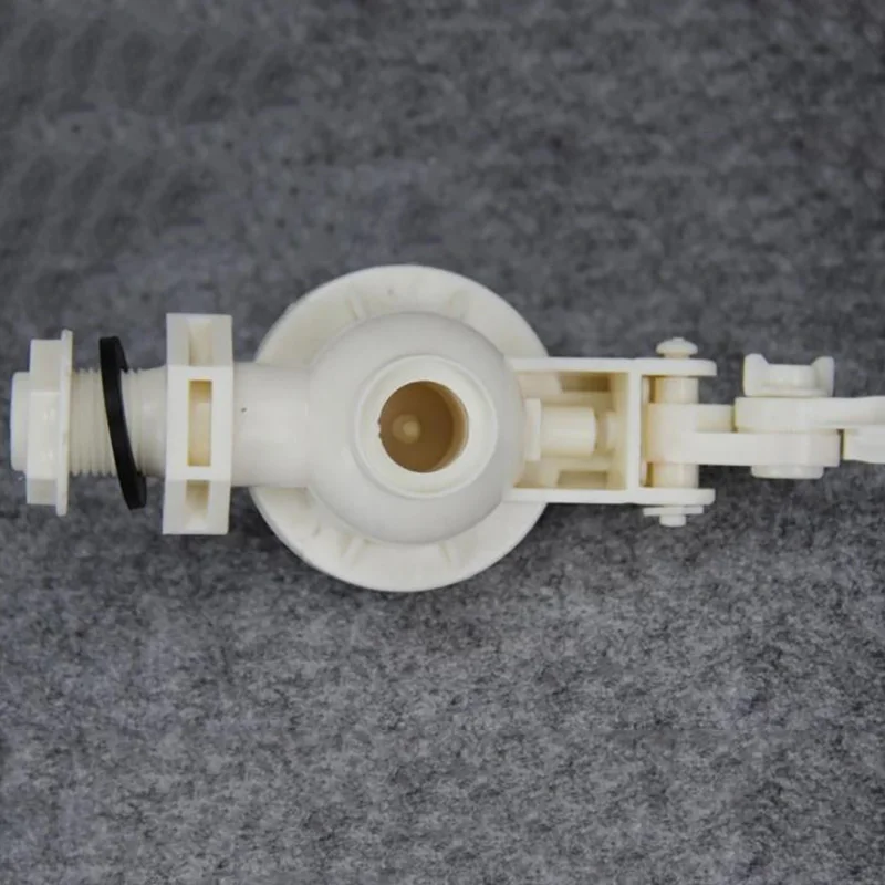 Plastic Float Valve Adjustable Float Valve Tank Float Switch Corrosion Resistant Float Valve Tank Water Tower Controller 1Pcs