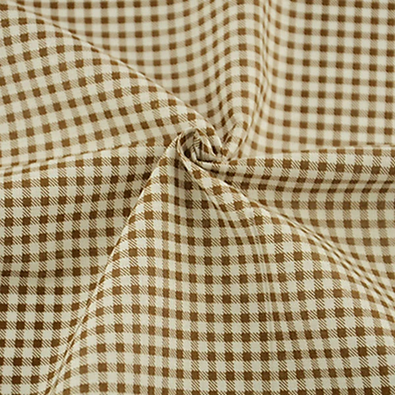 Booksew Printed Black and White Check Design 100% Cotton Fabric Patchwork Sewing Tela Algodon Tecido Tissus Au Metre Craft