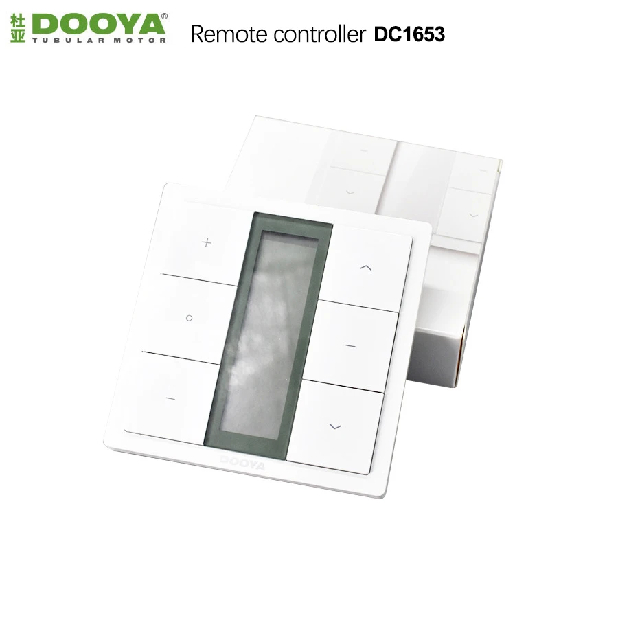 Pegatina de pared Dooya DC1653, emisor de 15 canales, 86, controlador remoto para motor curtian eléctrico Dooya DT52E/DT360E