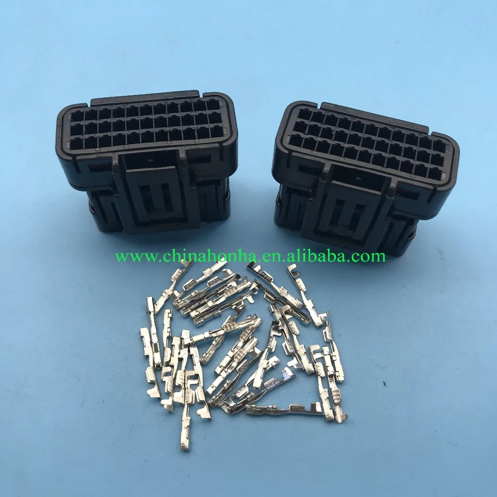 33 hole car connector 33P car ECU computer control system connector with terminal DJ7331Y-0.6-21