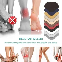 4Pcs Invisible Heel Sticker Running Shoes Insoles Heel Liner Grip Protector Sticker Patch Adjustable Size Protect Heel Foot Care