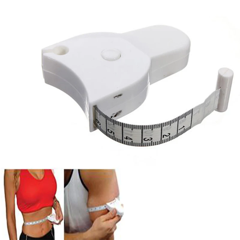 Fitness Weight Loss Muscle Body Fat Caliper and Body Mass Measuring Tape Tester body measuring