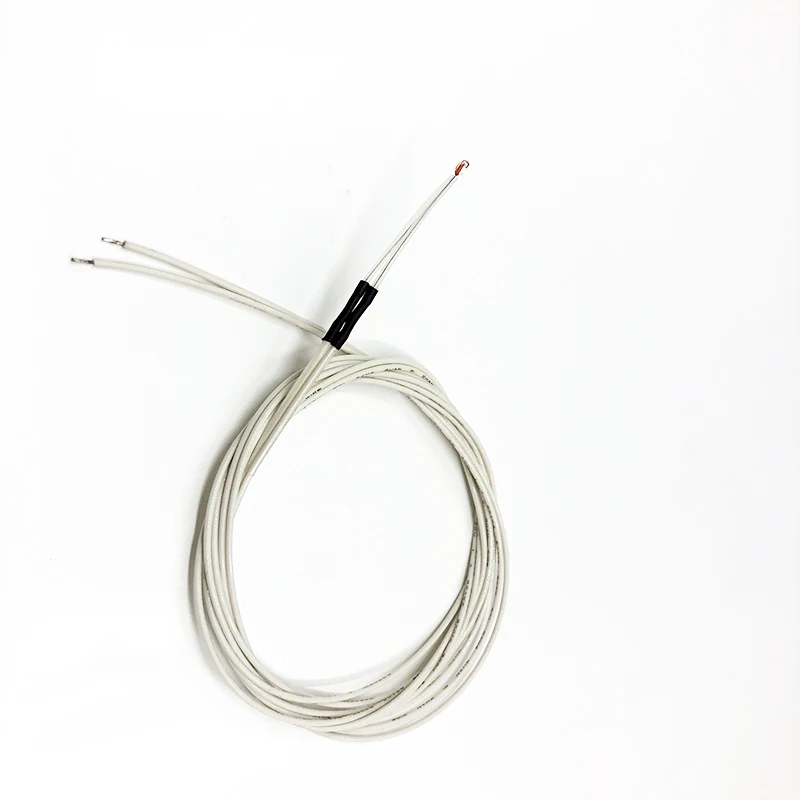 1PC high temperature 3950 100K ntc 100k NTC sensor 1% 1M glass-sealed thermistor NTC100K for 3D printer ntc temperature sensor
