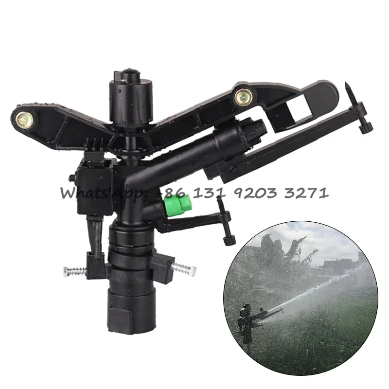 

1" Female Thread Big Covering Range Sprinklers Agriculture Farm Garden Irrigation Watering Rain Gun Lawn Park Sprinkler