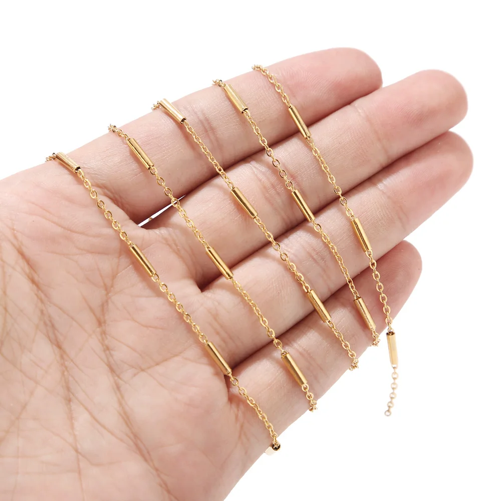10 meter Bulk Fancy Rvs Satelliet Ketting Anti Aanslag Bead Ball Kabel Ketting voor Ketting Choker Enkelband Maken