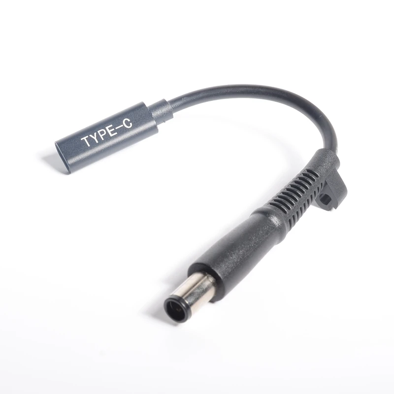 USB 3.1 Tipe C USB-C Wanita Ke DC 7.4X5.0Mm/7.4*0.6Mm dengan Pin Power biaya Adaptor Konektor Kabel 15Cm untuk HP Laptop Charger