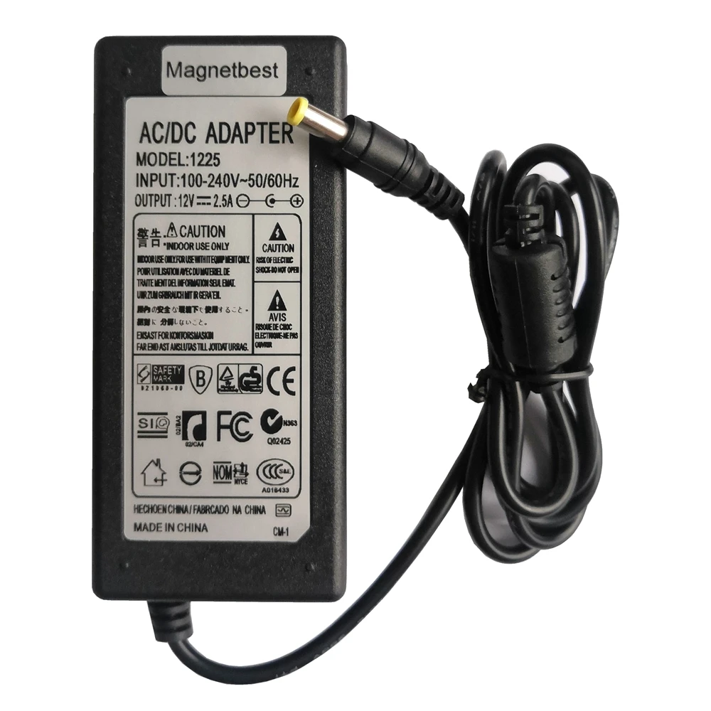 12V 2.5A For Yokogawa AQ1200 OTDR Optical Time Domain Reflectometer Power Adapter Charger