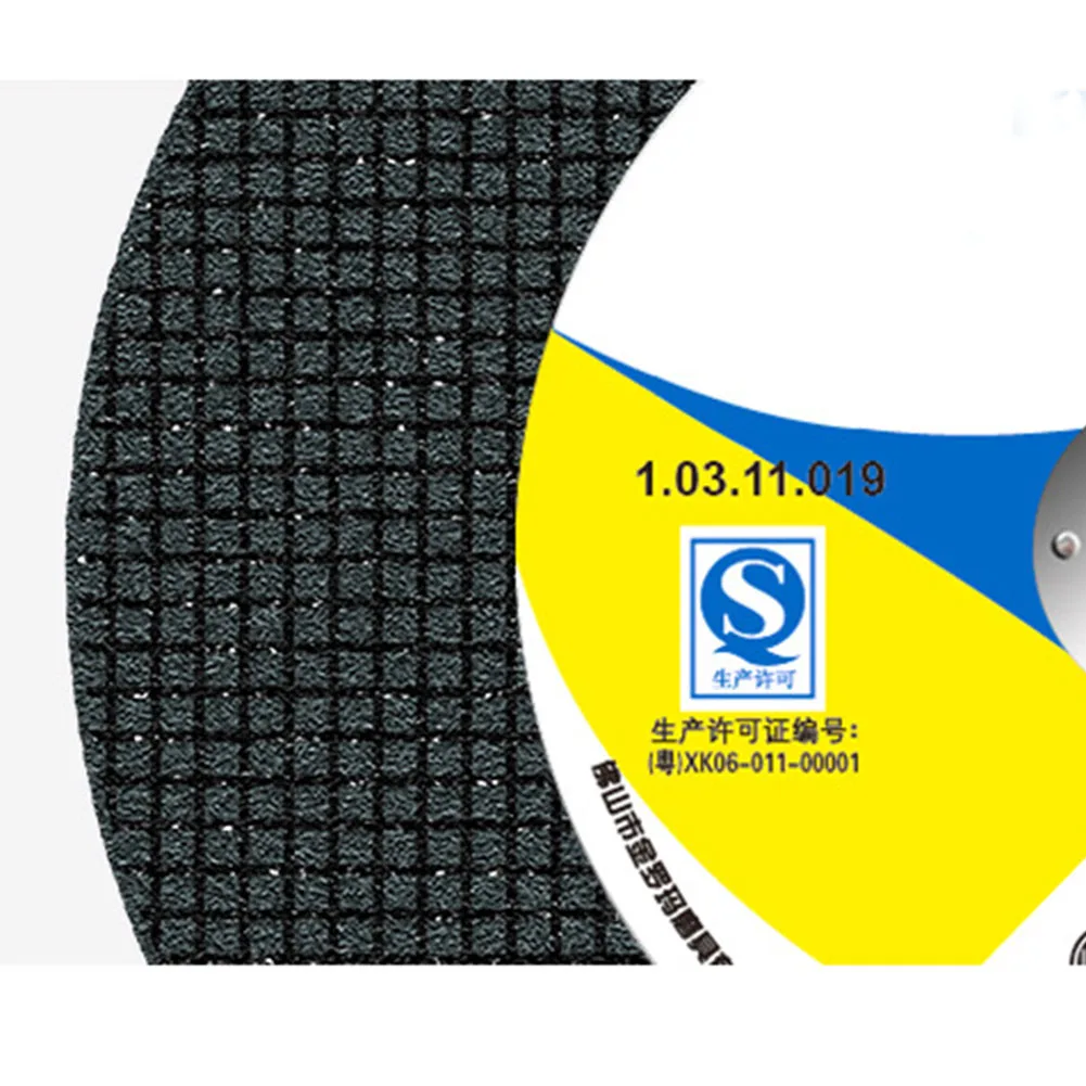 10 Buah Pisau Pemotong Jaring Ganda Resin Logam Tahan Karat Penggiling Sudut Ultratipis 107Mm 125Mm Potongan Roda Gerinda