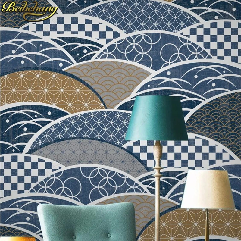 beibehang custom Water pattern geometric light luxury wallpapers for living room bedroom hotel wallpaper wall decoration 3d