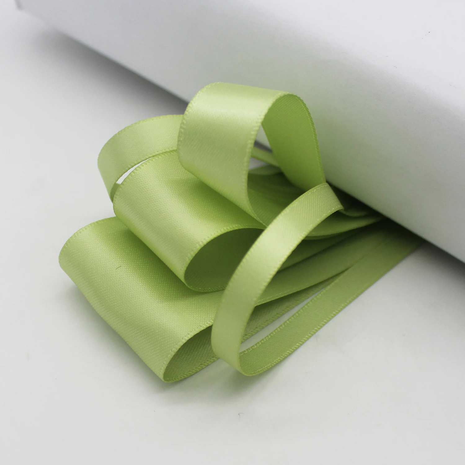 5 Meter/Lot Lime Juice 2020 Fashion Color Grosgrain Satin Ribbon DIY Craft Decoration Clothes Accessories 6mm 9mm 16mm 25mm 38mm