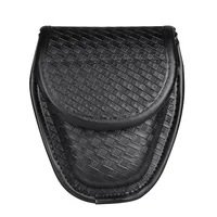 Police Duty Belt kit Accessories Guard Utility Belt Pouches- Handcuff Case, Radio Pouch, Glove Pouch, Light Holder, Pager Holder 5