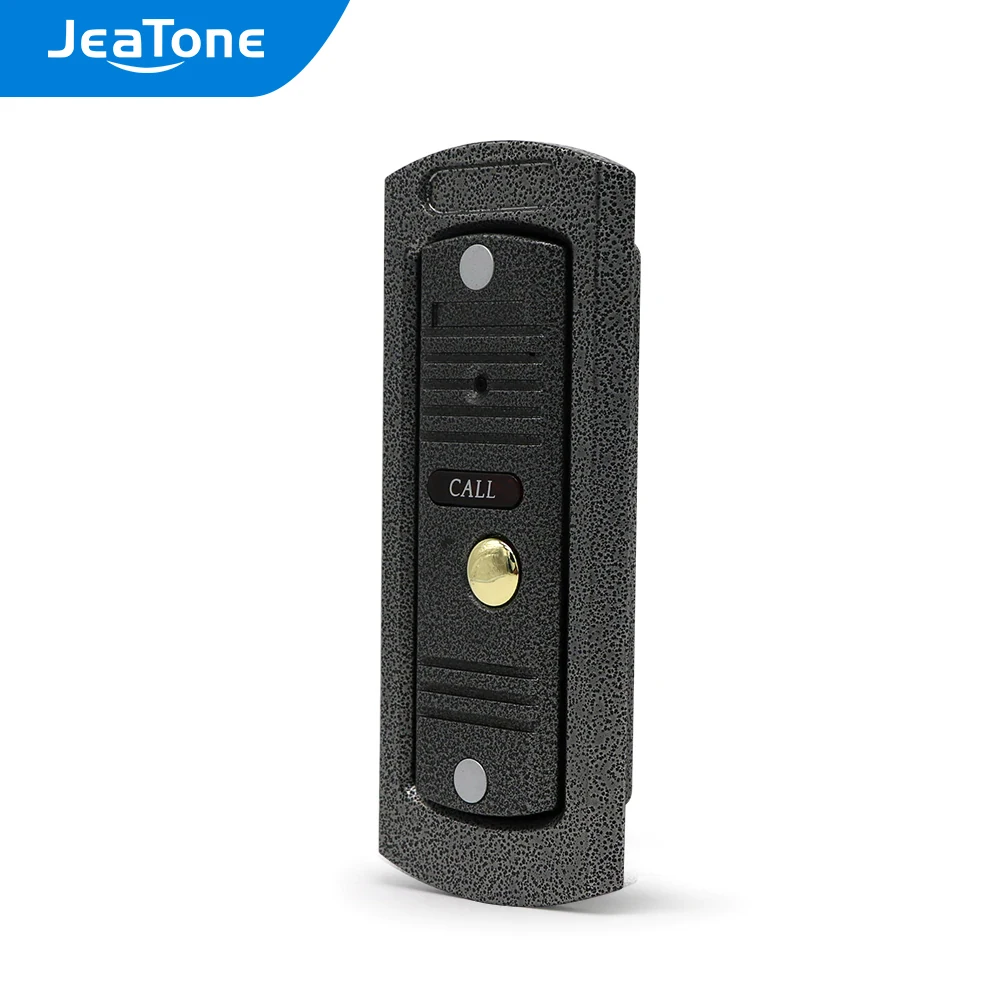 Jeatone 720p/ahd mini câmera de vídeo porta telefone campainha ir câmera de alta resolução ip65 à prova dwaterproof água com capa chuva