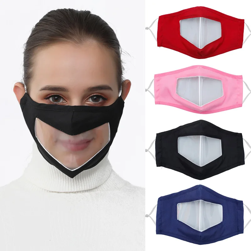 Masque respirateur anti-poussière, en coton, sourd